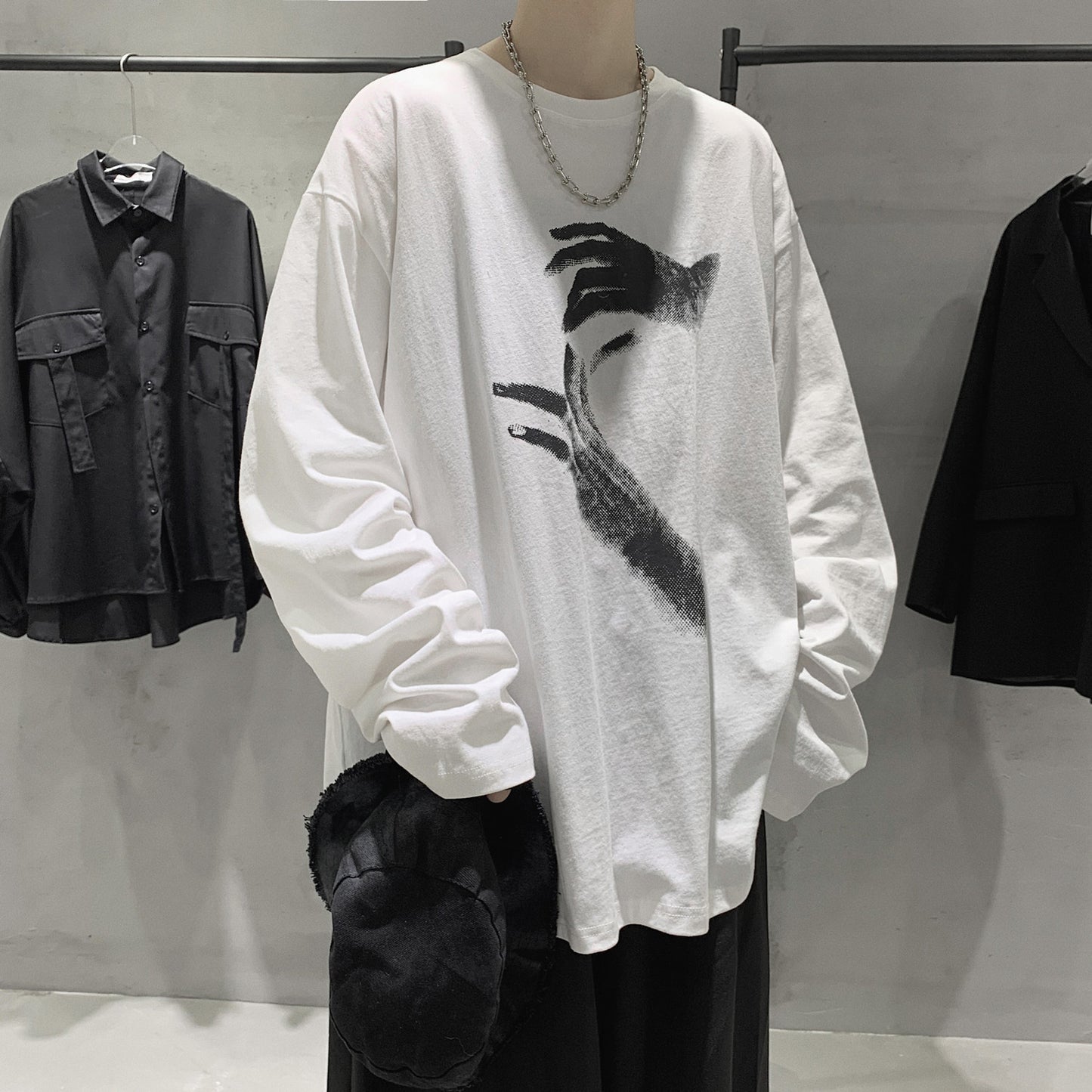 Loose Grunge Long Sleeved Tee