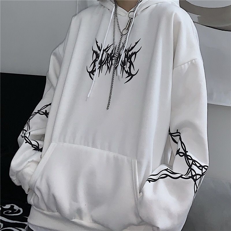 Loose Cybersigilism Vintage Hoodie