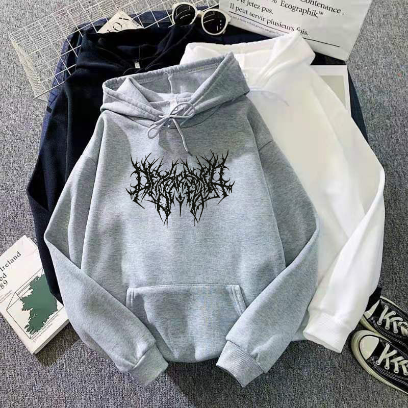 Dark Baggy Long Sleeve Hoodie