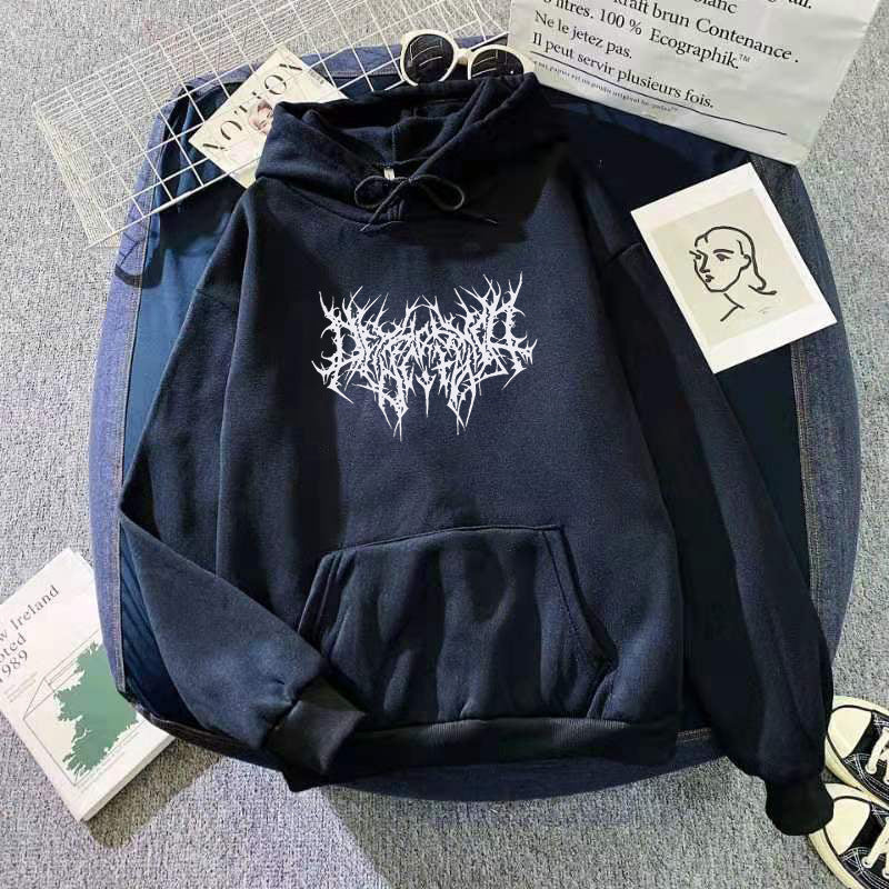 Dark Baggy Long Sleeve Hoodie