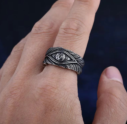 The Eye Stainless Steel Ring