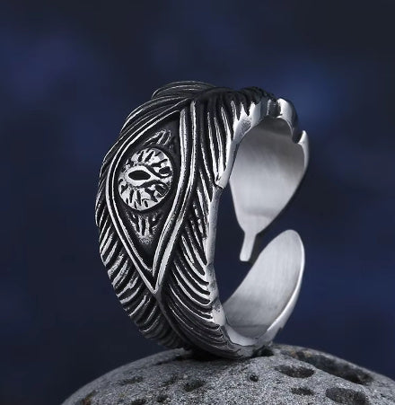 The Eye Stainless Steel Ring