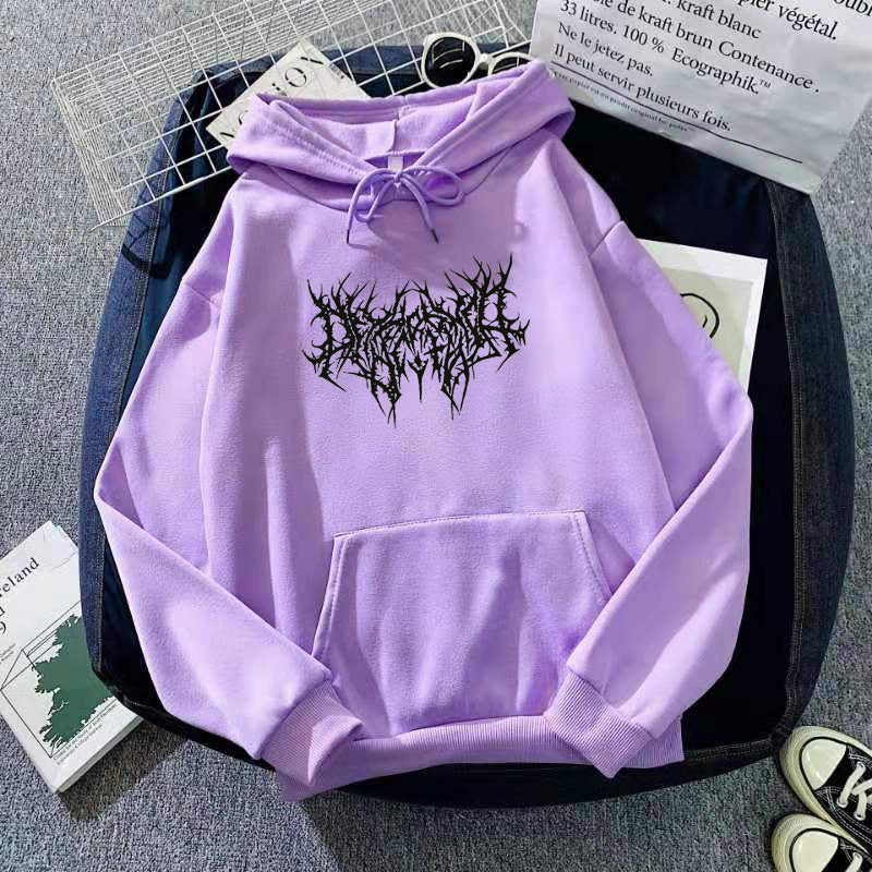 Dark Baggy Long Sleeve Hoodie