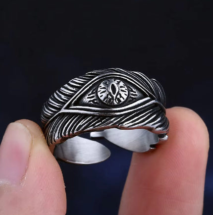 The Eye Stainless Steel Ring